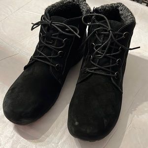 Size 11 Black suede boots by Propet Delaney Almost new with tags Worn for 2 hour